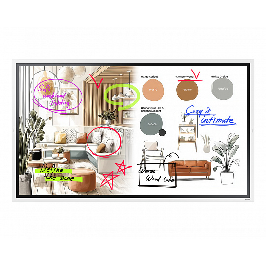 65" LED Samsung WM65FX- Flip Pro,UHD,450cd,12/7 65" LED Samsung WM65FX- Flip Pro,UHD,450cd,12/7