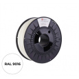Filament C-TECH PREMIUM LINE, TPU 90A, flexibilní, dopravní bílá, RAL9003, 1,75mm, 1kg