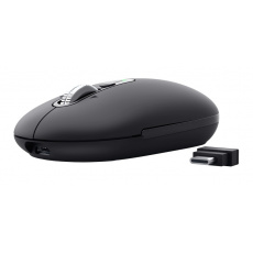 Trust Seron Slim/Kancelářská/Optická/3 200 DPI/USB+BT/Černá Trust Seron Slim/Kancelářská/Optická/3 200 DPI/USB+BT/Černá