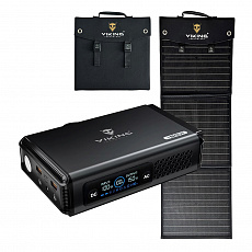 Set bateriový generátor Viking VALI150 a solární panel Viking L60 PD