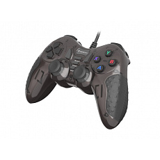 Drátový gamepad Genesis MANGAN 200, pro PC, vibrace, černý Drátový gamepad Genesis MANGAN 200, pro PC, vibrace, černý
