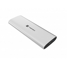 Externí box pro SSD Natec RHINO M.2 NVME LITE USB-C 3.2 GEN 2, hliníkové tělo, ARCTIC SILVER Externí box pro SSD Natec RHINO M.2 NVME LITE USB-C 3.2 GEN 2, hliníkové tělo, ARCTIC SILVER