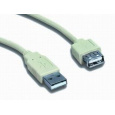 Kabel USB A-A 1,8m 2.0 prodlužovací
