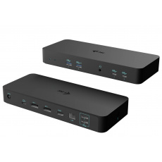 i-tec USB-C Intelligent Triple Display Docking Station, Power Delivery 100W