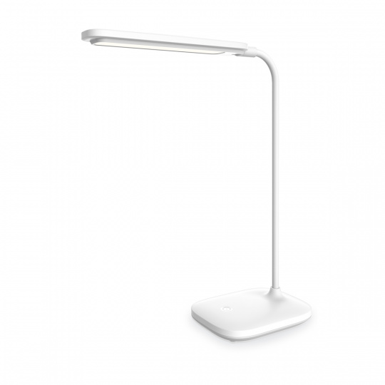 Platinet stolní LED lampa 5W stmívatelná, dotykové ovládání, integrovaná baterie 2400mAh, bílá