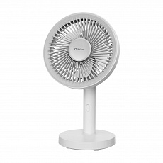 Platinet PRDF0576 stolní ventilátor 12,5 cm, odnímatelná základna, akumulátor 1800 mAh, bílá-šedá Platinet PRDF0576 stolní ventilátor 12,5 cm, odnímatelná základna, akumulátor 1800 mAh, bílá-šedá