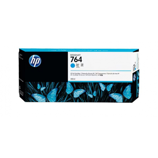 HP 764 ink. náplň Cyan, C1Q13A