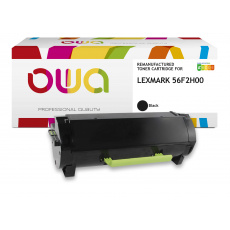 OWA Armor toner kompatibilní s Lexmark 56F2H00, černá/black,15000str. OWA Armor toner kompatibilní s Lexmark 56F2H00, černá/black,15000str.