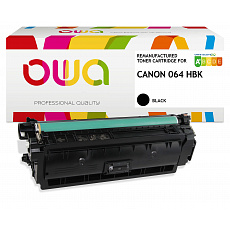 OWA Armor toner kompatibilní s Canon CRG-064H BK, 13400st, černá/black OWA Armor toner kompatibilní s Canon CRG-064H BK, 13400st, černá/black