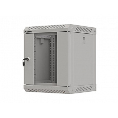 LANBERG RACKOVÁ SKŘÍŇ 10" NÁSTĚNNÁ 6U/300X300 (FLAT PACK) S PROSKLENÝMI DVEŘMI ŠEDÁ