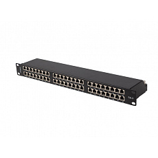 PATCH PANEL 48 PORTŮ 1U 19" CAT.5E FTP STÍNĚNÝ ČERNÝ LANBERG PATCH PANEL 48 PORTŮ 1U 19" CAT.5E FTP STÍNĚNÝ ČERNÝ LANBERG