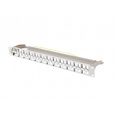 PATCH PANEL PRÁZDNÝ 48 PORTŮ 1U 19" FTP PRO MODULY KEYSTONE ŠEDÝ LANBERG