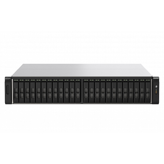 QNAP TS-h2490FU-7302P-64G (AMD EPYC, ZFS, 64GB ECC RAM, 24x 2,5" U.2, 2x 2,5GbE, 4x 25Gb SFP28) QNAP TS-h2490FU-7302P-64G (AMD EPYC, ZFS, 64GB ECC RAM, 24x 2,5" U.2, 2x 2,5GbE, 4x 25Gb SFP28)