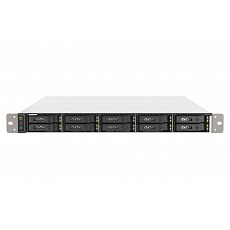 QNAP TS-h1090FU-7302P-64G (AMD EPYC, 64GB ECC RAM, 10x 2,5" U.2/U.3/SATA, 2x 2,5GbE, 2x 25Gb SFP28)