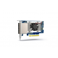 QNAP 4-port miniSAS HD host bus adapter, Broadcom Aero SAS3816, PCIe 4.0 x 8 for TL SAS JBOD series