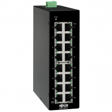 Tripplite Přepínač 16x zdroj Unmanaged Ethernet Switch, 10/100/1000Mb/s, montáž DIN