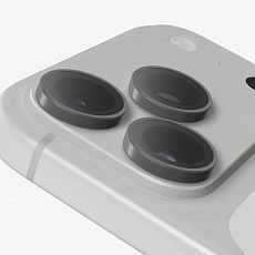 Glass Elite Anti-Reflective Camera Rings for Apple iPhone 18 Pro Max / 18 Pro - Silver Glass Elite Anti-Reflective Camera Rings for Apple iPhone 18 Pro Max / 18 Pro - Silver