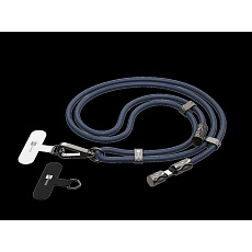 Snake Lanyard - Navy Blue