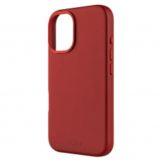 FIXED MagLeather kožený kryt iPhone 16, červený FIXED MagLeather kožený kryt iPhone 16, červený