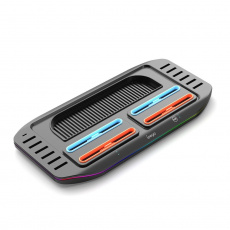 iPega SW2210 Multifunkční Nabíjecí RGB Stojan pro Nintendo Switch 2 Black iPega SW2210 Multifunkční Nabíjecí RGB Stojan pro Nintendo Switch 2 Black