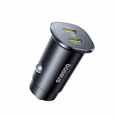 Baseus GoTrip Nabíječka do Auta 2x USB-C 30W Cosmic Black Baseus GoTrip Nabíječka do Auta 2x USB-C 30W Cosmic Black