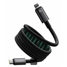 Baseus Magnetický nabíjecí kabel Tungsten USB-C/Lightning 1m 20W černý Baseus Magnetický nabíjecí kabel Tungsten USB-C/Lightning 1m 20W černý