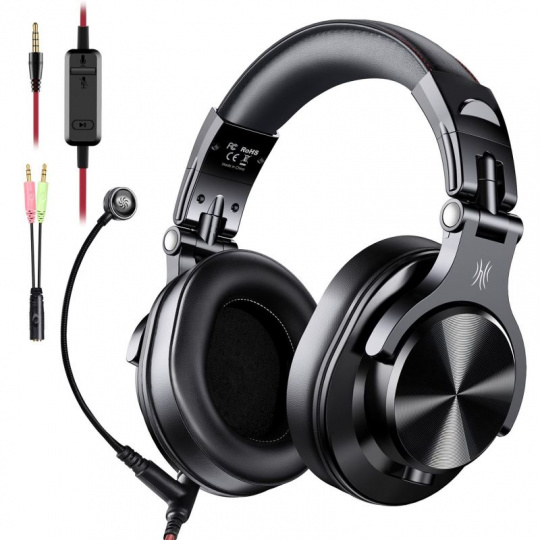 OneOdio Fusion A71M DJ náhlavní sluchátka černá OneOdio Fusion A71M DJ náhlavní sluchátka černá