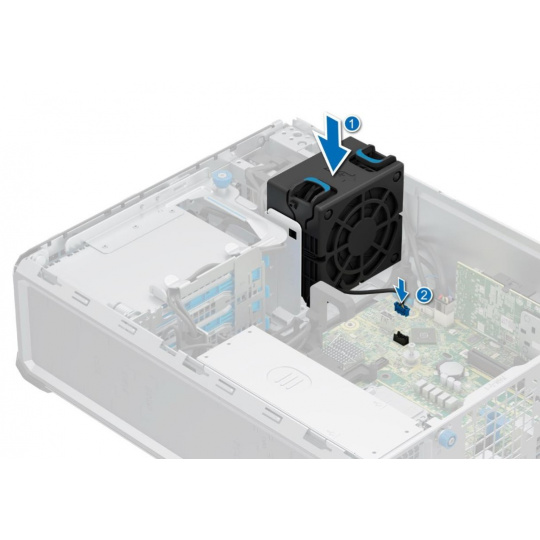 Dell PowerEdge T160 PCIe Fan Customer Kit Dell PowerEdge T160 PCIe Fan Customer Kit