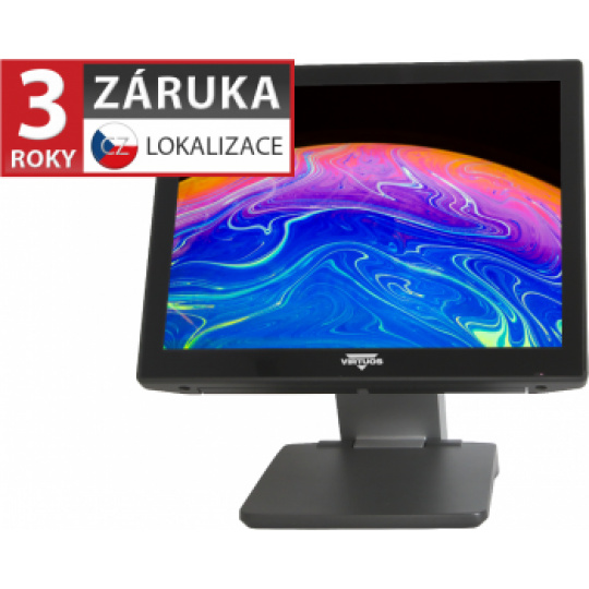 AerXPOS PP-9735, 15" 4:3 LCD LED, šedá