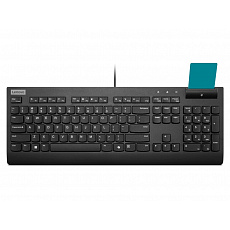 Lenovo Smartcard Wired Keyboard II AI- US Euro/Drátové USB-A/US/Černá Lenovo Smartcard Wired Keyboard II AI- US Euro/Drátové USB-A/US/Černá