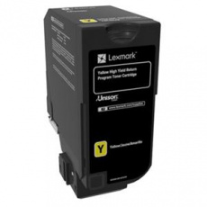 Lexmark CS725 Yellow High Yield Return Programme Toner Cartridge - 12 000 stran