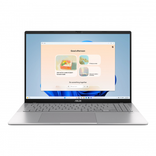 ASUS Vivobook S 16/M3607KA-OLED009W/AI7-350/16"/WUXGA/32GB/1TB/AMD int/W11H/Silver/2R