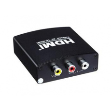 PremiumCord Převodník AV kompozitního signálu a stereo zvuku na HDMI 1080P PremiumCord Převodník AV kompozitního signálu a stereo zvuku na HDMI 1080P