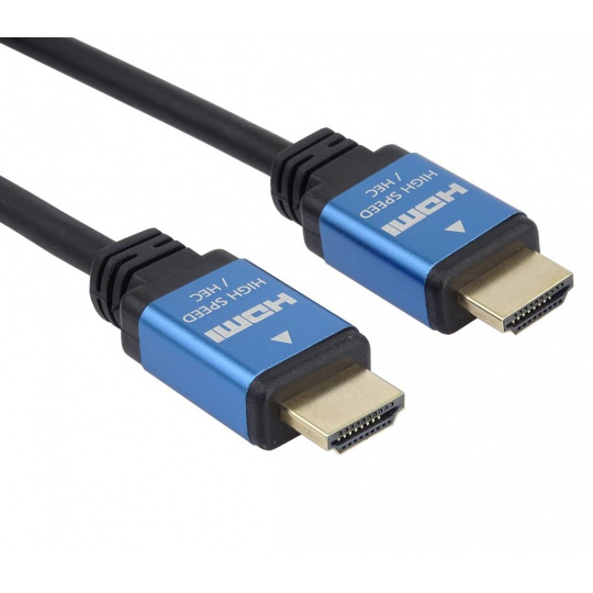 PremiumCord Ultra kabel HDMI 2.0b kovové, 3m