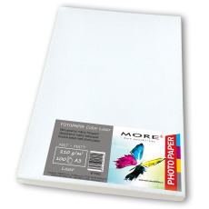 Fotopapír matný bílý kompatibilní s A3; 210g/m2;kompatibilní s laser.tis;100ks