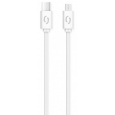 ALIGATOR Datový kabel POWER 3A, USB-C/microUSB bílý
