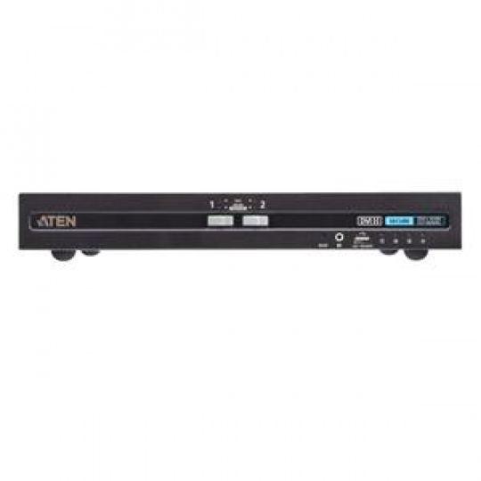 Aten CS1182D4C-AT-G 2-Port USB DVI Secure KVM Switch with CAC (PSD PP v4.0 Compliant)