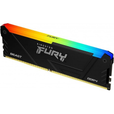 Kingston FURY Beast/DDR4/64GB/3600MHz/CL18/2x32GB/RGB/Black