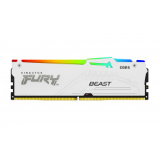 Kingston FURY Beast EXPO/DDR5/16GB/6000MHz/CL30/1x16GB/RGB/White