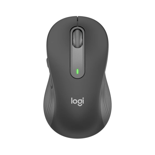 Logitech M650L/Kancelářská/Laserová/Bezdrátová USB + Bluetooth/Šedá