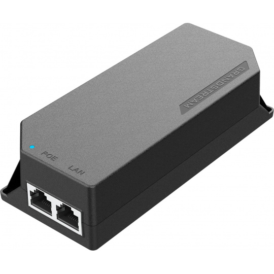 Grandstream Poe Injector GS-POE30W-MG 802.3af/at, 1x 2,5Gbps RJ45 IN/OUT, 30,2W