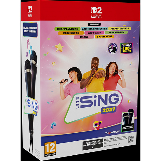 NS2 - Let’s Sing 2027 + 2 mikrofony NS2 - Let’s Sing 2027 + 2 mikrofony