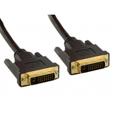 4World Kabel DVI-D-DVI-D 24+1M-24+1M 10m Black 4World Kabel DVI-D-DVI-D 24+1M-24+1M 10m Black