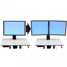 ERGOTRON WorkFit-C Convert-to-Dual Kit from Single HD Display ERGOTRON WorkFit-C Convert-to-Dual Kit from Single HD Display