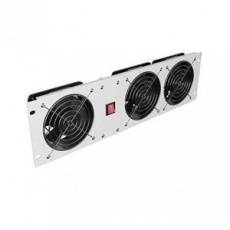 LANBERG VERTIKÁLNÍ VENTILAČNÍ PANEL 19" 3U PRO RACK TŘI VENTILÁTORY 230V ŠEDÝ LANBERG VERTIKÁLNÍ VENTILAČNÍ PANEL 19" 3U PRO RACK TŘI VENTILÁTORY 230V ŠEDÝ