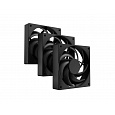 Ventilátor FURY SAI S12 PWM,  3-Pack, Černý