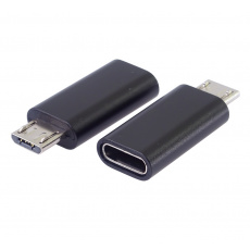PremiumCord Adaptér USB-C konektor female - USB 2.0 Micro-B/male PremiumCord Adaptér USB-C konektor female - USB 2.0 Micro-B/male