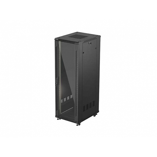 19" VOLNĚ STOJÍCÍ RACKOVÁ SKŘÍŇ 37U/600X800 (FLAT PACK) S PROSKLENÝMI DVEŘMI ČERNÁ LANBERG 19" VOLNĚ STOJÍCÍ RACKOVÁ SKŘÍŇ 37U/600X800 (FLAT PACK) S PROSKLENÝMI DVEŘMI ČERNÁ LANBERG