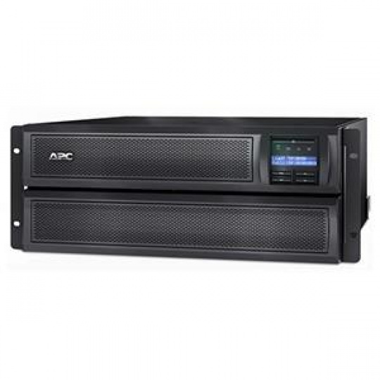 APC Smart-UPS X 3000VA (2700W) Rack4U/Tower LCD with network card, hl. 48,3 cm