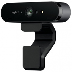 Logitech webkamera BRIO 4K, 5x zoom, RightLight™ 3 s HDR, IR senzor, černá